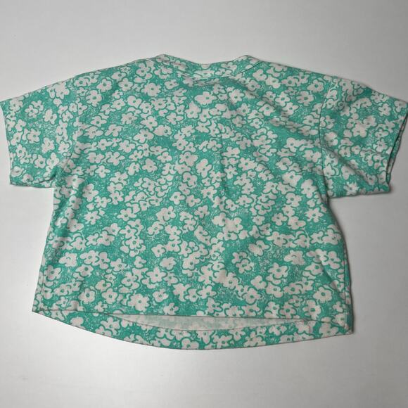 Vintage Floral Embellished Lot of 2 Shirts and Printed Shorts Girl's Size Medium - Picture 3 of 12